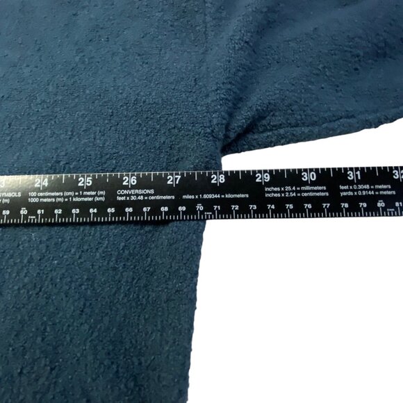 J Jill Women Pullover Cowl Neck Sweater Long Sleeve Sz M Blue Casual 66-11 - Picture 7 of 12